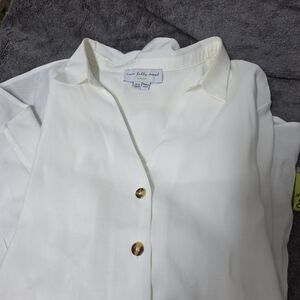 Never Fully Dressed Ivory Blouse